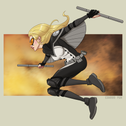 comic-book-ladies:Mockingbird by Edward Pun