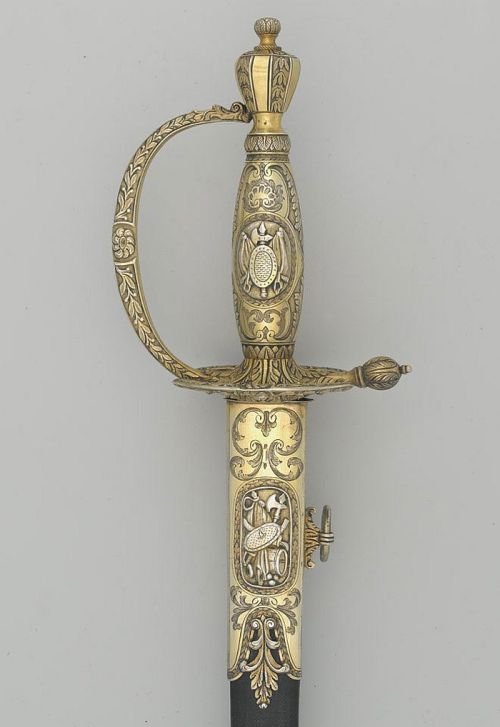 art-of-swords:Infantry Officer’s Sword (Pattern 1796)Dated: 1796Maker: Rundell & Bridge (London 