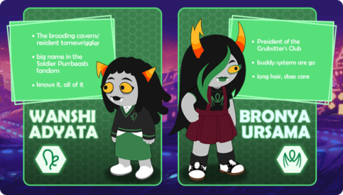 shelbycragg:whatpumpkin:Troll Call! JADE WEEK, baby!Curious about these new signs? These trolls are 