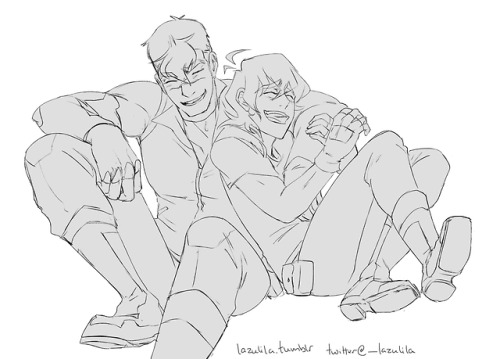 lazulila:I finally!!! Drew them!! Being!! Happy!!!I was in the process of coloring this, but I feel 