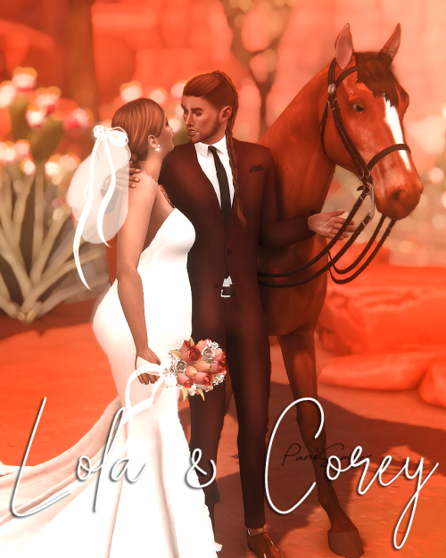 Lola & Corey - 6 poses Instructions :- Place 2 teleporters in the middle of horse 04 or 05(right
