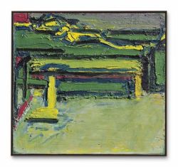medverf:   Frank Auerbach (b. 1931) Figure on a Bed, 1968   
