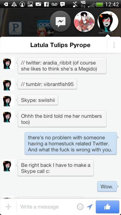 gnarlygamerchick:lowwbloods:I’m so sorry about the long post, everyone. But this girl, Latula Tulips