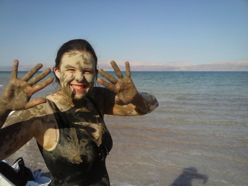 With one of my most precious friends at the Dead Sea, Ein Gedi, Israel.