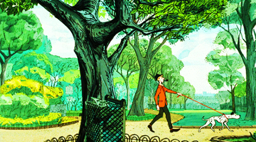 xsansax:disney meme: (1/8) locations ⇢ london, england (101 Dalmatians, 1961)