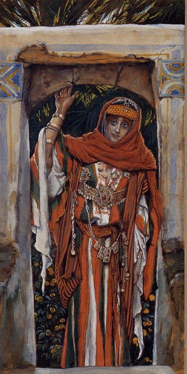 artist-tissot:Mary Magdalene before her Conversion, 1894, James TissotMedium: gouache