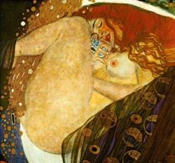 lonequixote:  Danae by Gustav Klimt (via