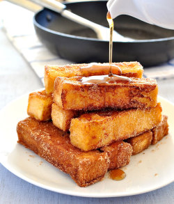 Lets-Just-Eat:  Cinnamon French Toast Sticks 