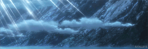  Shingeki no kyojin Scenery ; Blue theme 