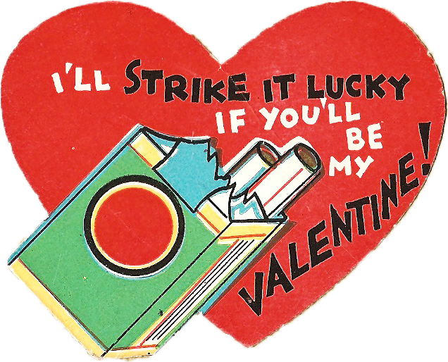 Vintage Valentines: weird valentines cards 