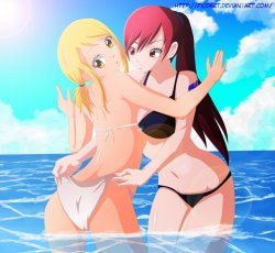 hentaifairytail-x:  Erza Knightwalker X Lucy