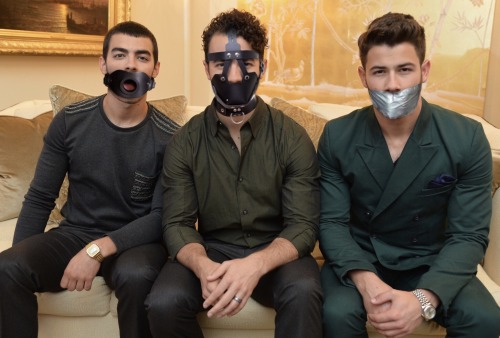 The Jonas Brothers Gagged