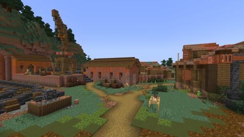 moss-digs: building a mining village, providing copper and granite for the town’s construction. 