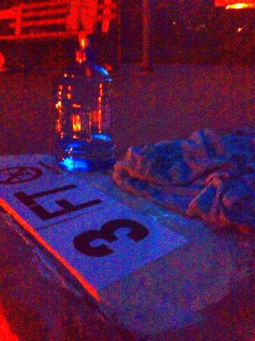 everything was sky blue last night