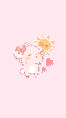 lullaby-lockscreens:  ♡ Pink Sugar Cub