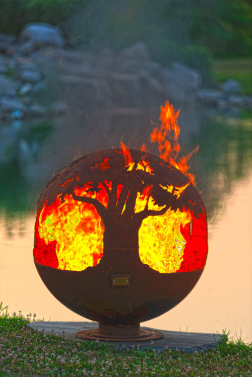 seraphica:  Gorgeous custom fire pits from porn pictures