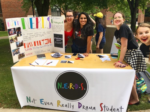 We’ve already been SO BUSY this fall with N.E.R.D.S.! We recruited at Festifall, had our first ever 