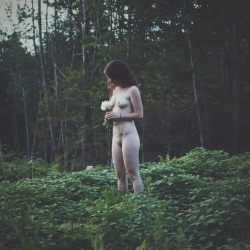 sinful-skin:  Sneak peek from my little shoot tonight in the woods.   Sinful-Skin