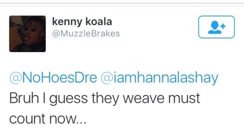 fedupblackwoman:  bonnetapplebum:  #OwnYourMisogynoir: Remember when @iamhannalashay posted a simple, positive tweet about black girls’ hair and black boys RUSHED to re-assert that our hair was ugly and “bad” Even though they have the same exact