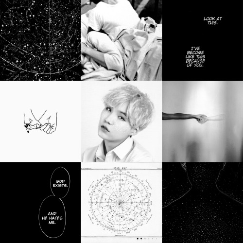 W I T H  S T A R S  I N  O U R  W A K E→ celestial!yoongi drabbles.❝ the story of a star who is bani