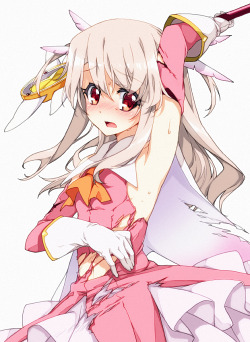 d-flag:  illyasviel von einzbern and prisma illya (fate/kaleid liner prisma illya and fate (series)) drawn by saipaco - Danbooru 