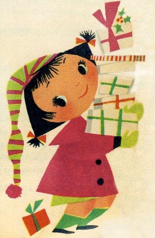 NONE MORE VINTAGE -- WHAT X-MAS-KIDCORE LOOKED LIKE IN THE '50s.