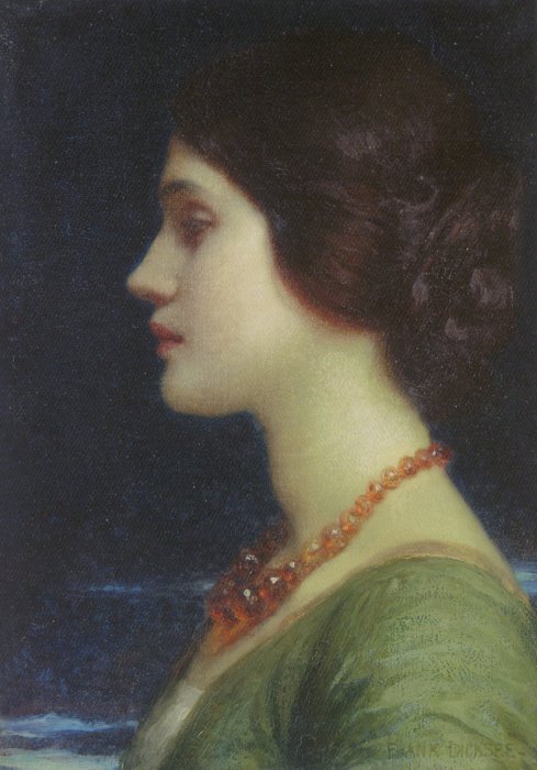 Portrait of Dora by Sir Frank Dicksee