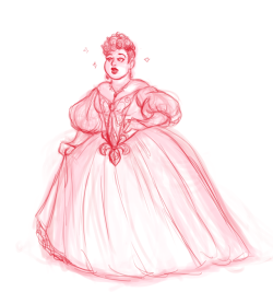 to-many-cupcakes:  My princess persona WIP???I’m