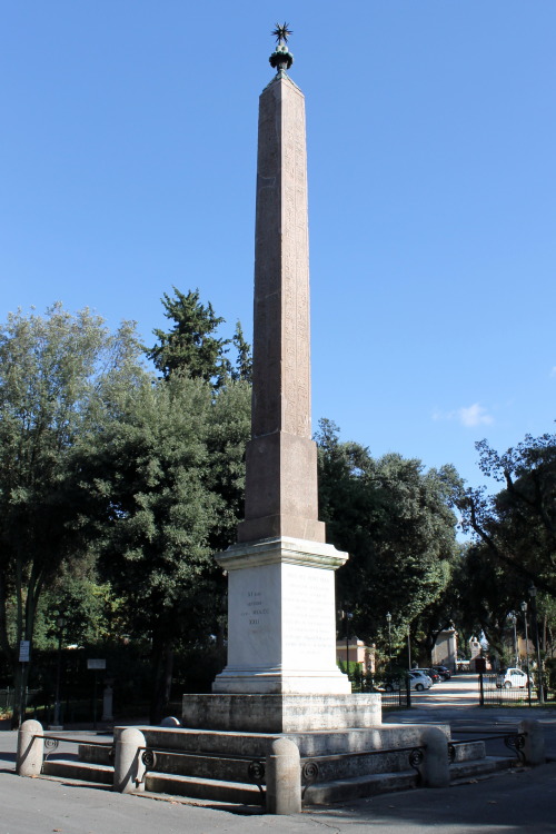 echiromani:PincianoThis 30-foot obelisk has moved many times in its history. It is currently located