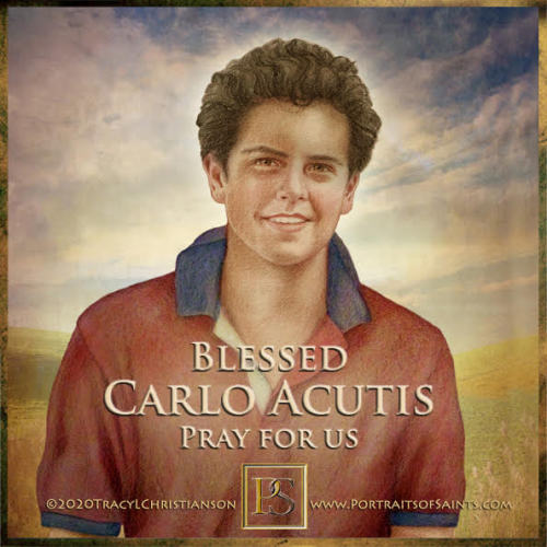 portraitsofsaints: Happy Feast DayBlessed Carlo Acutis1991-2006Feast Day: October 12Carlo Acutis was