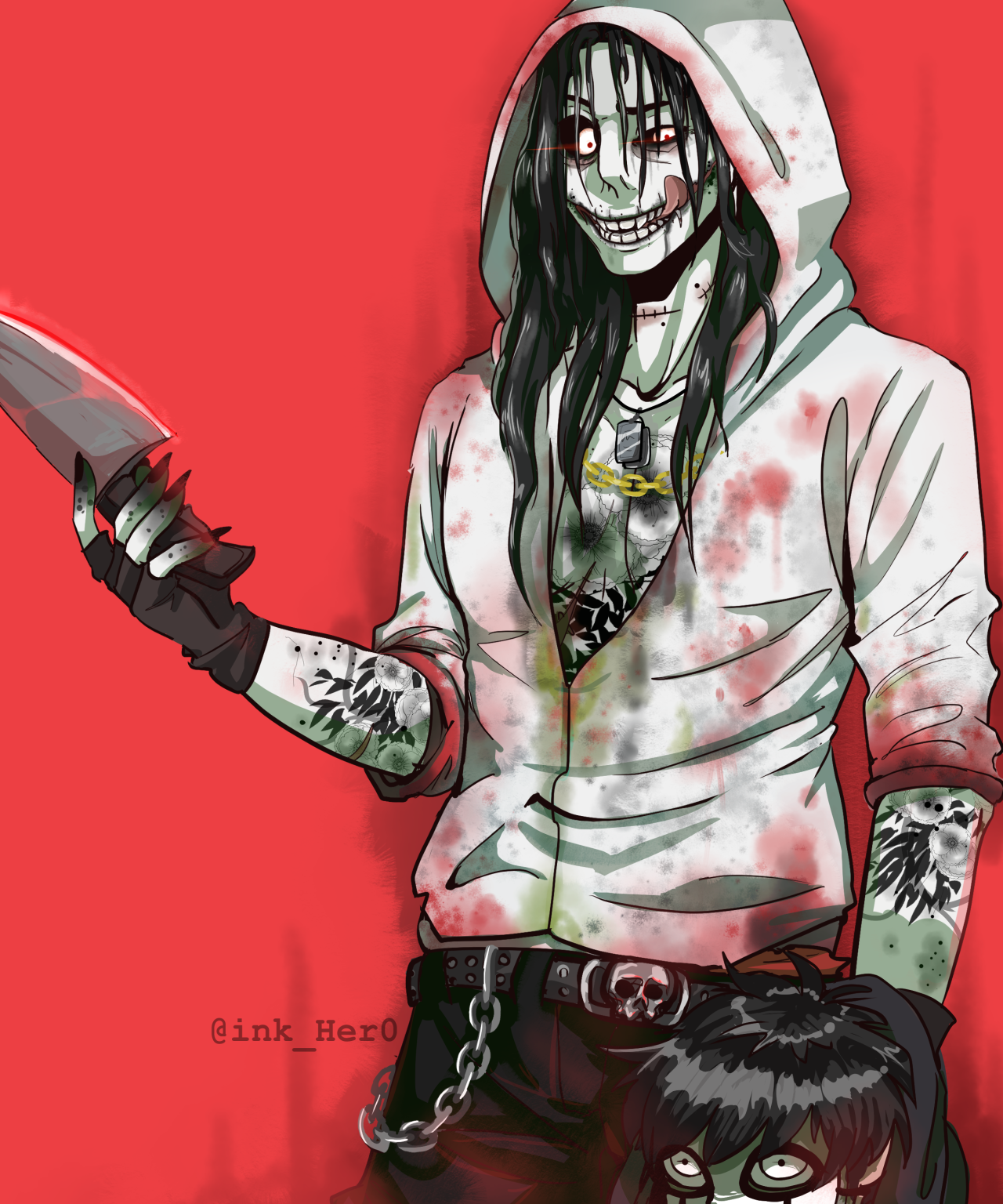 Jeff the Killer aru.nyan - Illustrations ART street