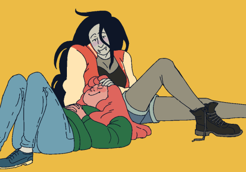 agendersynth:marcy and pb doodles