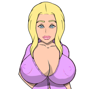 jay-marvel:  I’ve finally accomplish the porn artist feat of bringing characters into my style as the artwork for an interactive game! Here’s one character among the number of big breasted females in the game! For more info on it, and nude versions