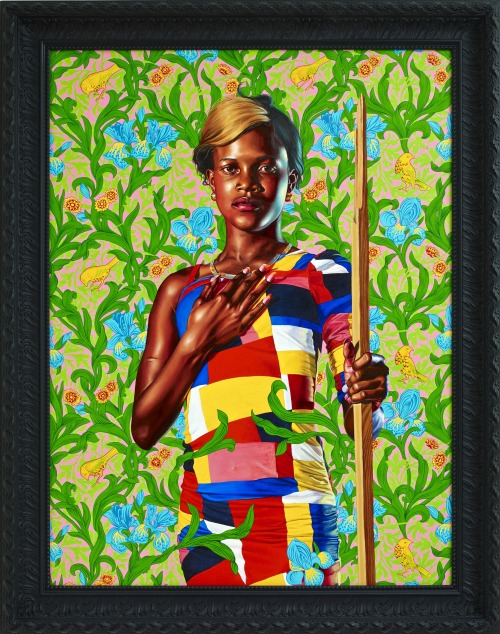 Kehinde Wiley’s portraits exude grandeur. In his layered and monumentalworks, he bestows his subject
