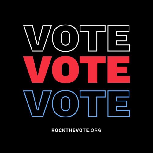 I am thrilled to be partnering with @RockTheVote to break voter turnout records in the 2020 election