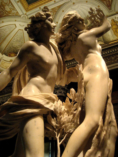 cloudyskiesandcatharsis: Apollo &amp; Daphne by  Gian Lorenzo Bernini (1622-1625). Galleria