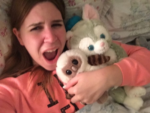 Night night, I tried to be cute but instead am too sleepy to live.   Also, welcome Gelatoni to my family! Thank you to whoever got him for me from my wishlist! (I legit don’t know, there was no note and no one has told me that they did!)