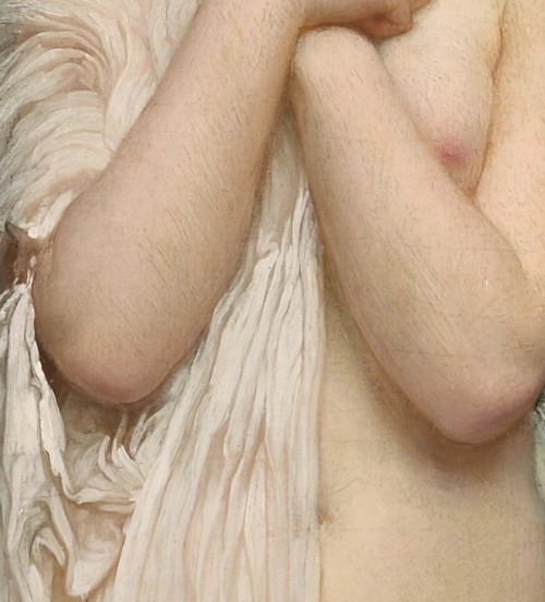 bebemoon:details of ‘crenaia, the nymph of the dargle’ (188o) by frederic leighton .