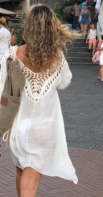 Seethrough Dress And White Thong Tumbex