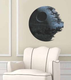 savingcat:  Death Star Wall Decal for บ Free Shipping Worldwide From Star War Wall Decal Collection 