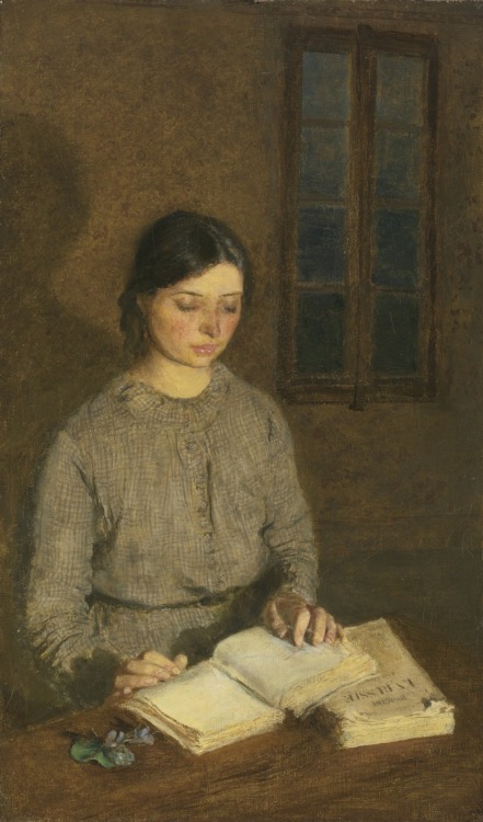 jes68:Dorelia by Lamplight, at Toulouse (1903-04). Gwen John (Welsh, 1876-1939)