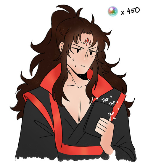 masozii:binghe used all his orbs so that shizun would come home WAIT I FORGOT TO ADD THIS I DREW DEF