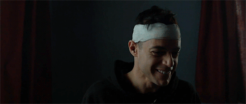 ramimalek:What’s so funny?