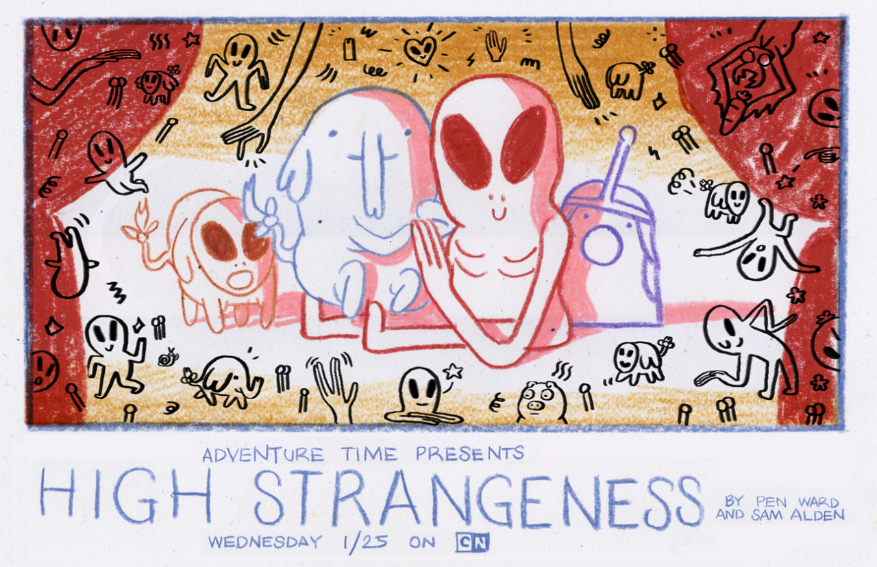 promo by writers/storyboard artists Sam Alden &amp; Pendleton WardHigh Strangeness