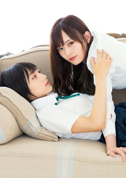 random48fan:  Yamamoto Sayaka and Ota YuuriBUBKA 11.2018 (Part I)
