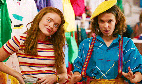 katyazhuravlik:Max & Eleven in Stranger Things 3There’s more to life than stupid boys, you know.