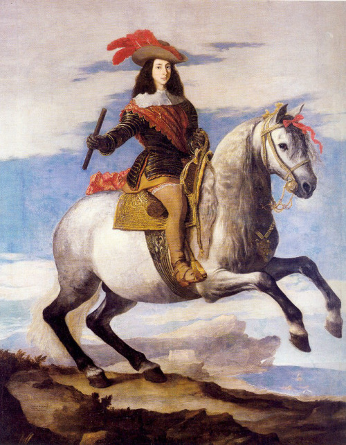 Don Juan José de Austria on horseback by José de Ribera, 1648