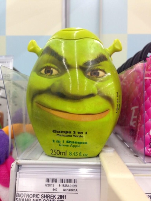 stargiant:  ziggzaggoon:  imagine using this shampoo in the shower and staring at shrek’s hazel eyes as he watches you in the nude   he has really nice eyes