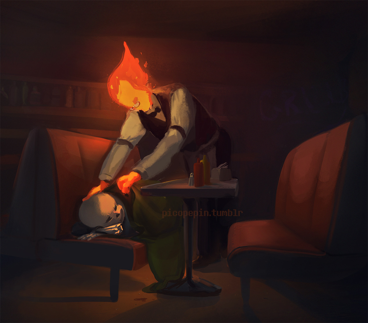 picopepin:  my part of a secret santa exchange i was invited to! TuT this piece is