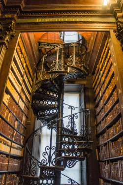 steampunktendencies:   Gorgeous stairway in Dublin, Ireland  